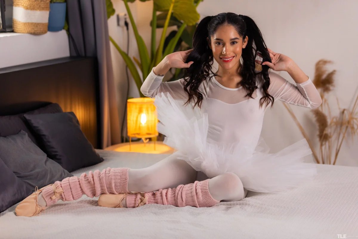 Latin Ballerina in Pink Gets